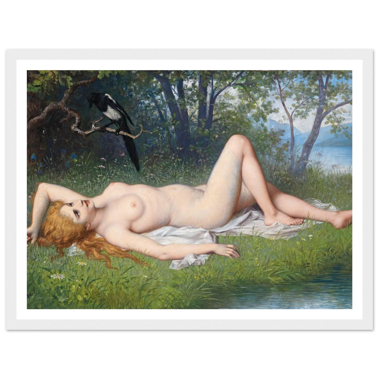 Die Elster Art Print | Carl Schweninger Jr-Quipham Collections