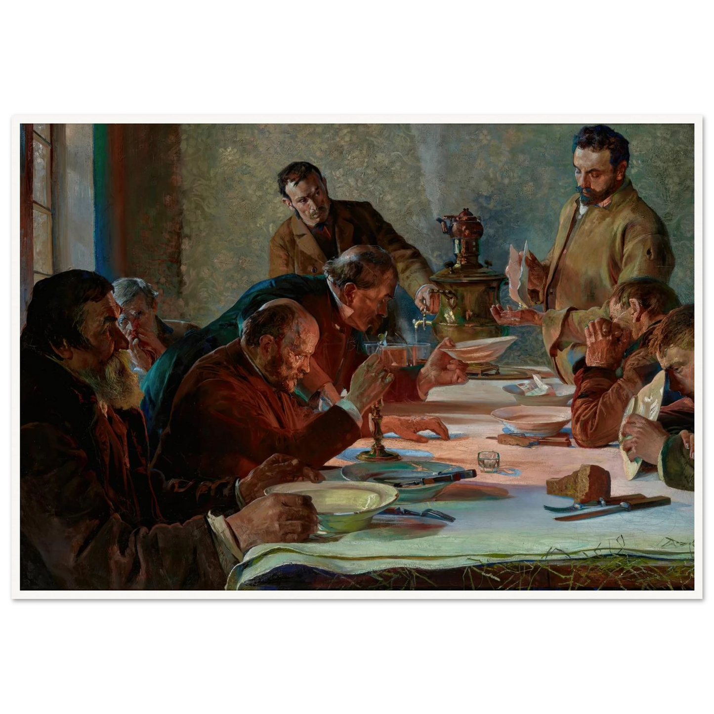Christmas Eve in Siberia (1892) Art Print | Jacek Malczewski-Quipham Collections