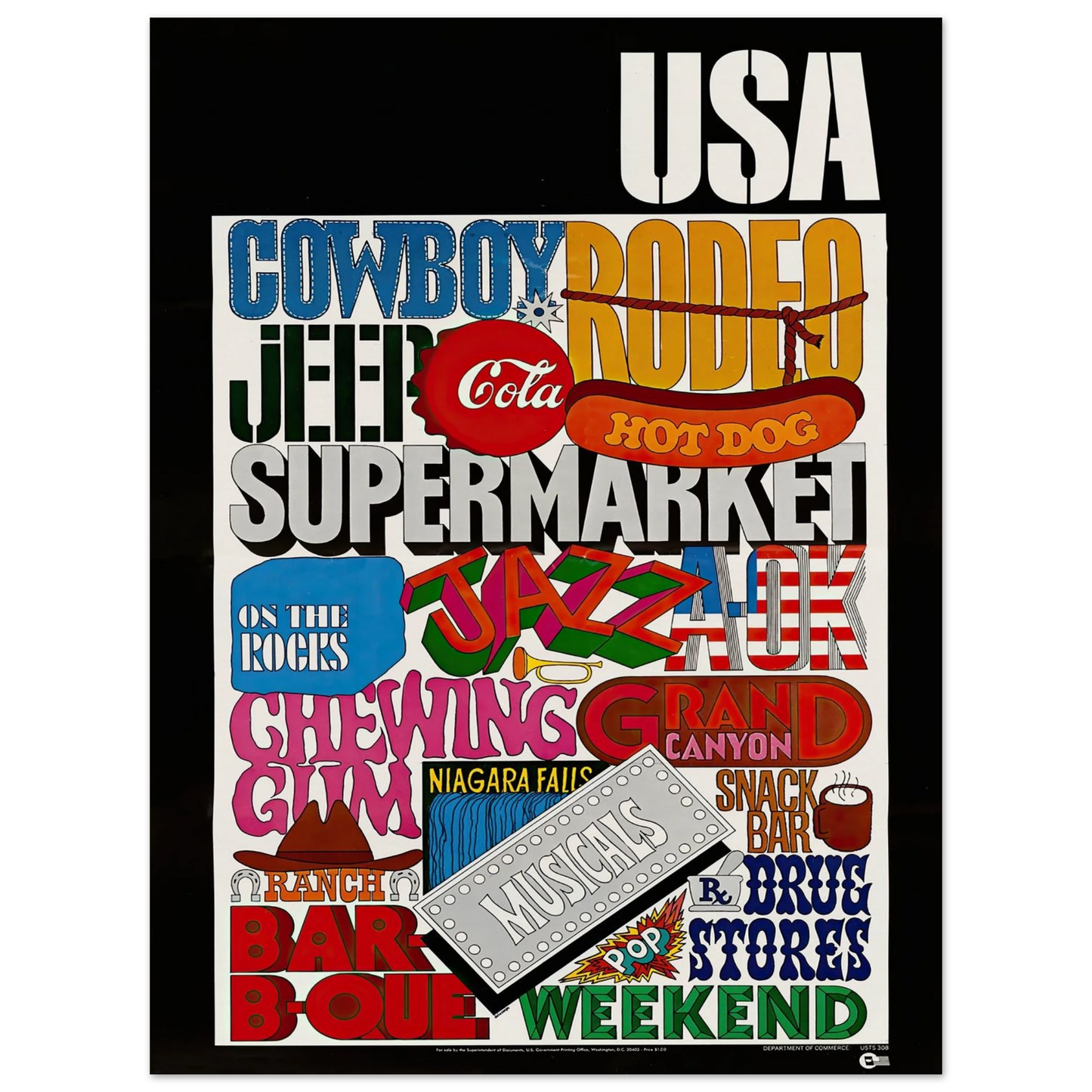 USA Art Print | US Information Agency-Quipham Collections