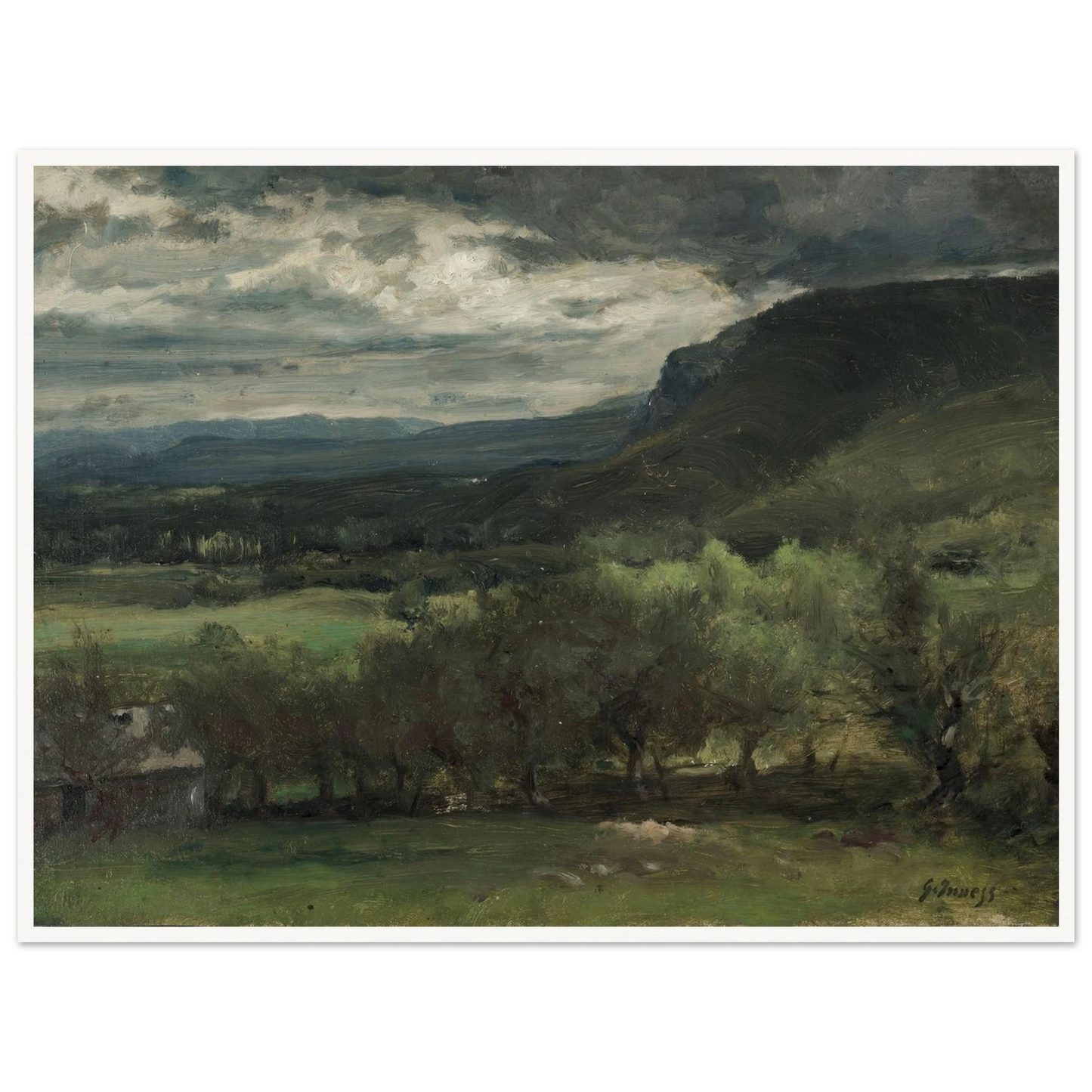 Montclair, New Jersey (c. 1878) Art Print | George Inness-Quipham Collections