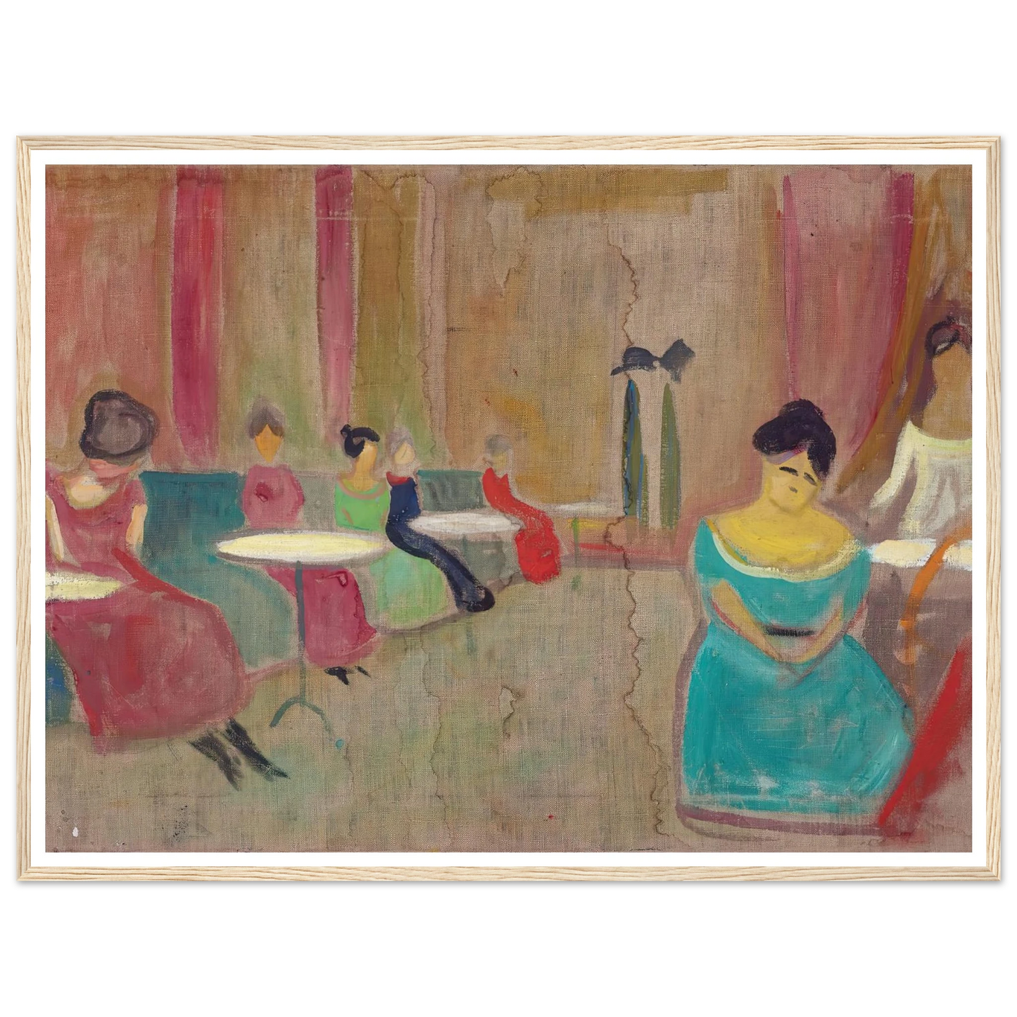 Brothel Scene (1897–99) Art Print | Edvard Munch-Quipham Collections