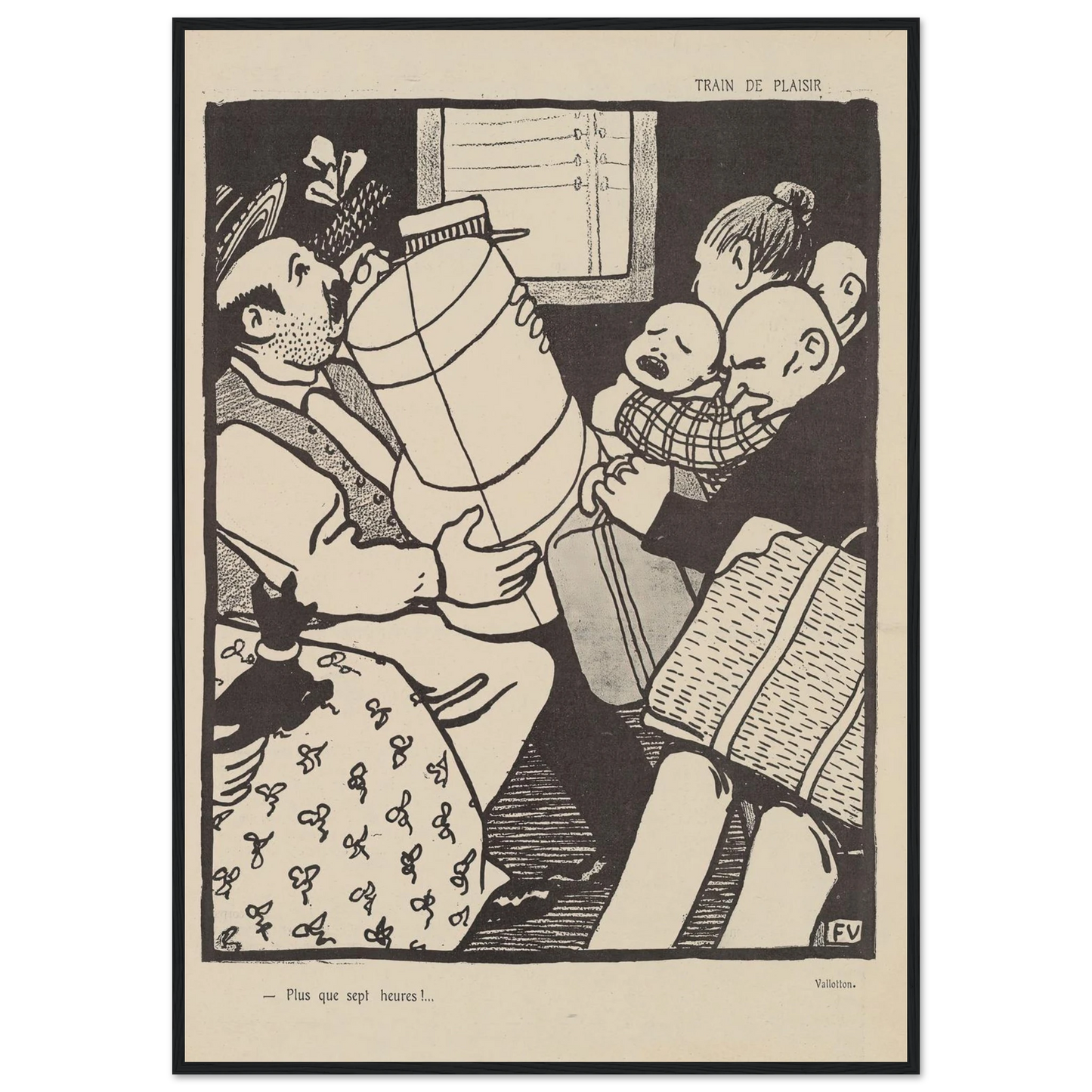 13 septembre 1903 Art Print | Felix Vallotton-Quipham Collections