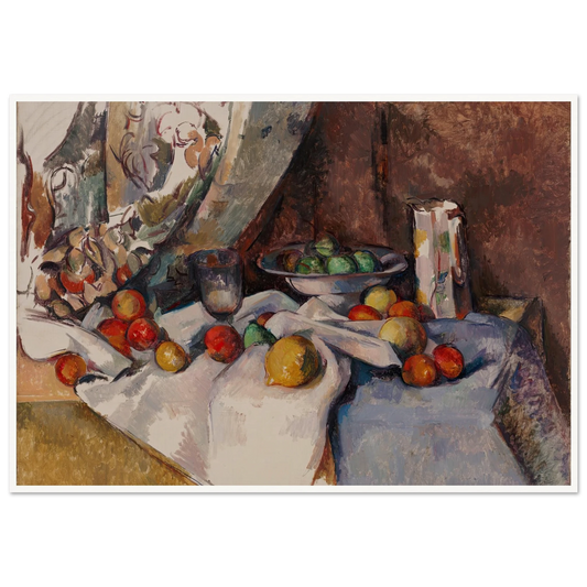 Still Life with Apples (from 1895 until 1898) Art Print | Paul Cezanne-Quipham Collections