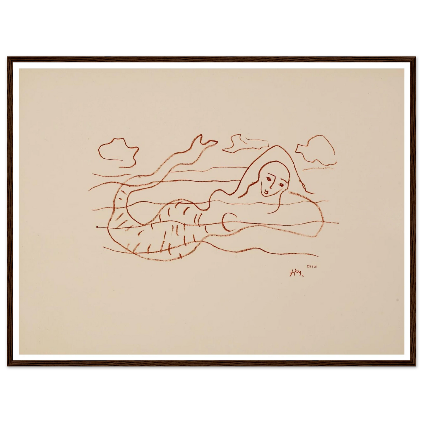Sirènes (1942) Art Print | Henri Matisse-Quipham Collections