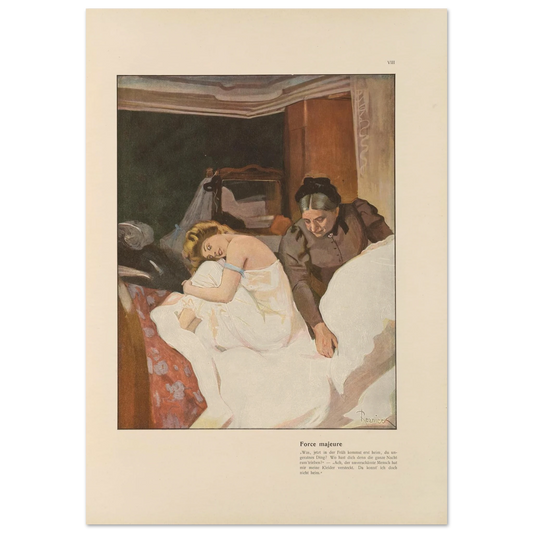 Force majeure (1908) Art Print | Ferdinand Freiherr von Reznicek-Quipham Collections