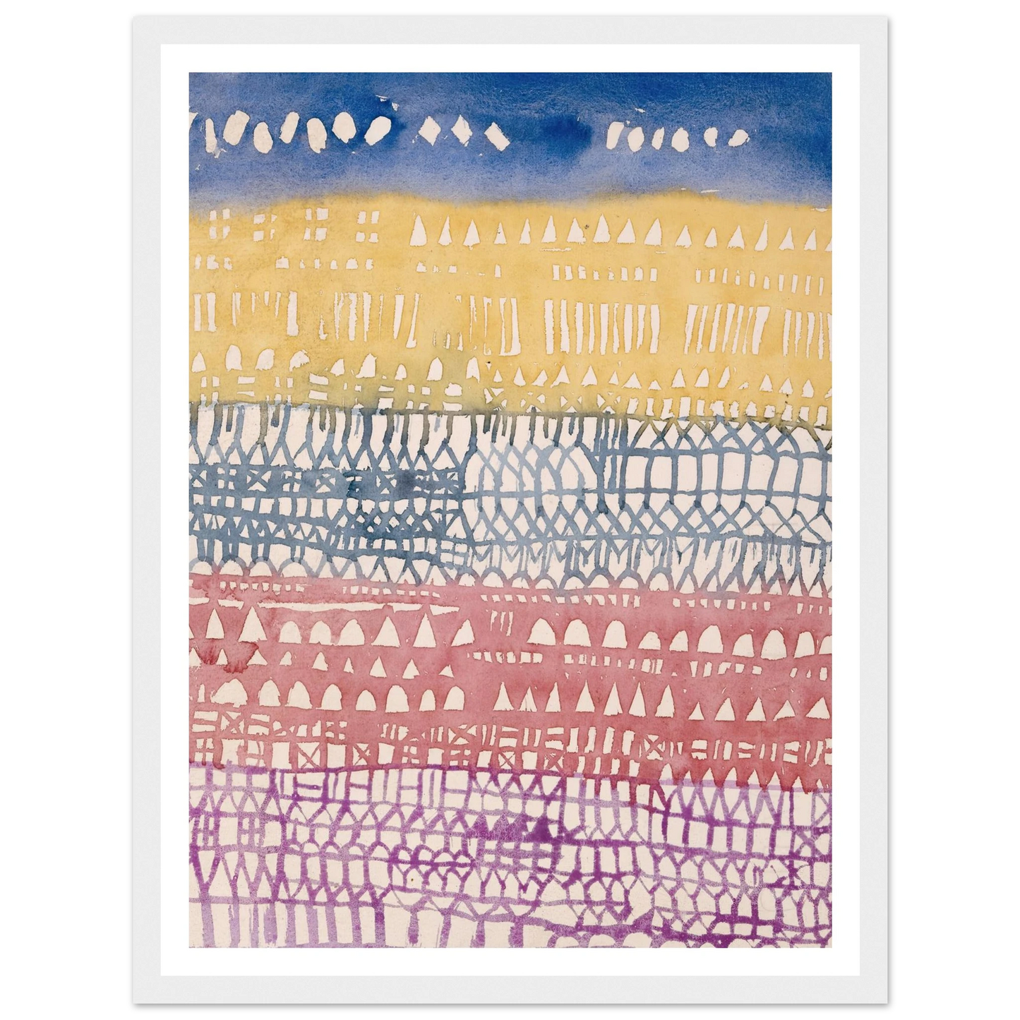 Old town (overview) (1928) Art Print | Paul Klee-Quipham Collections