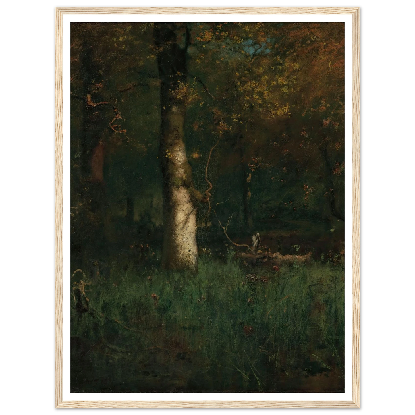 The Home of the Heron (1891) Art Print | George Inness-Quipham Collections
