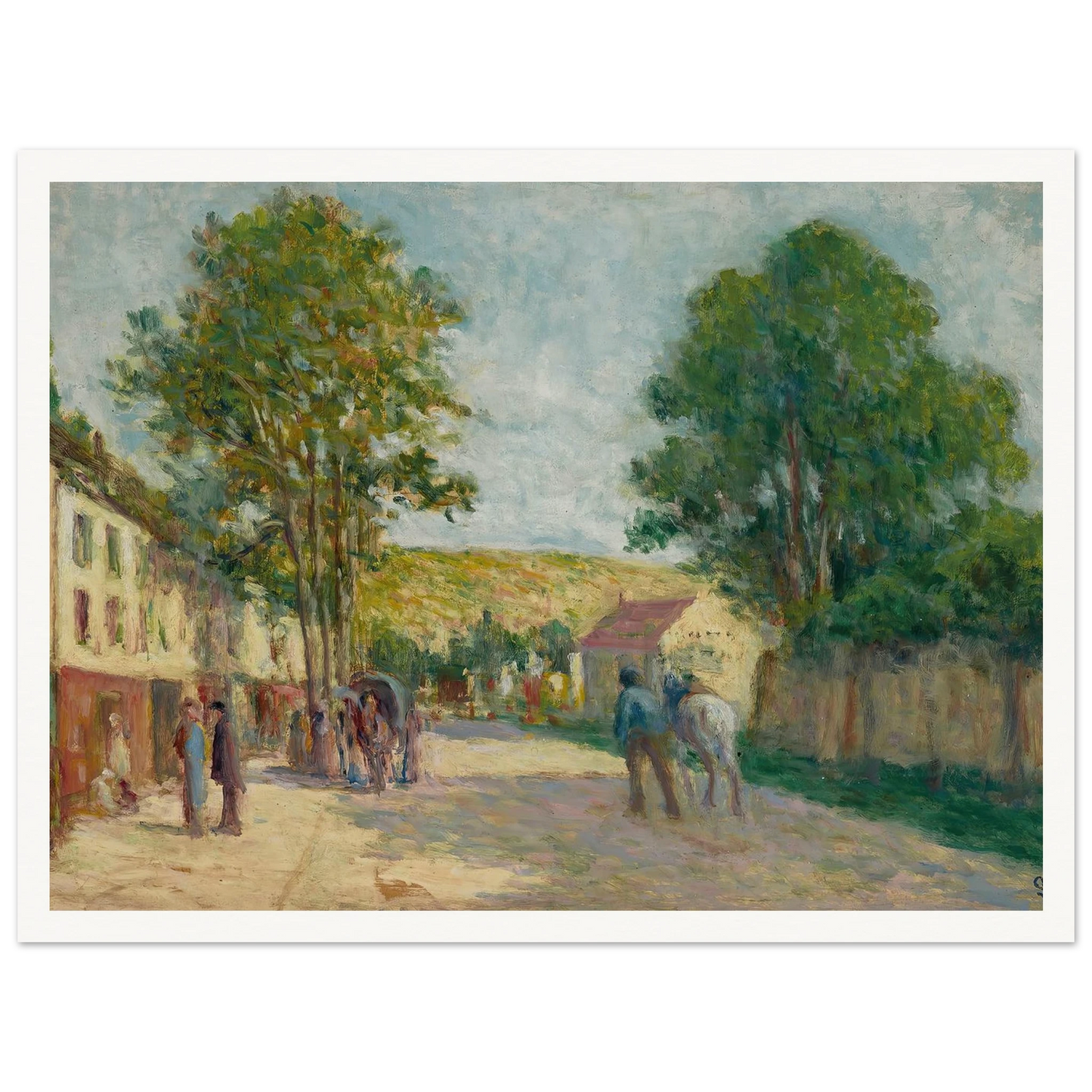 Environs de Paris Art Print | Maximilien Luce-Quipham Collections