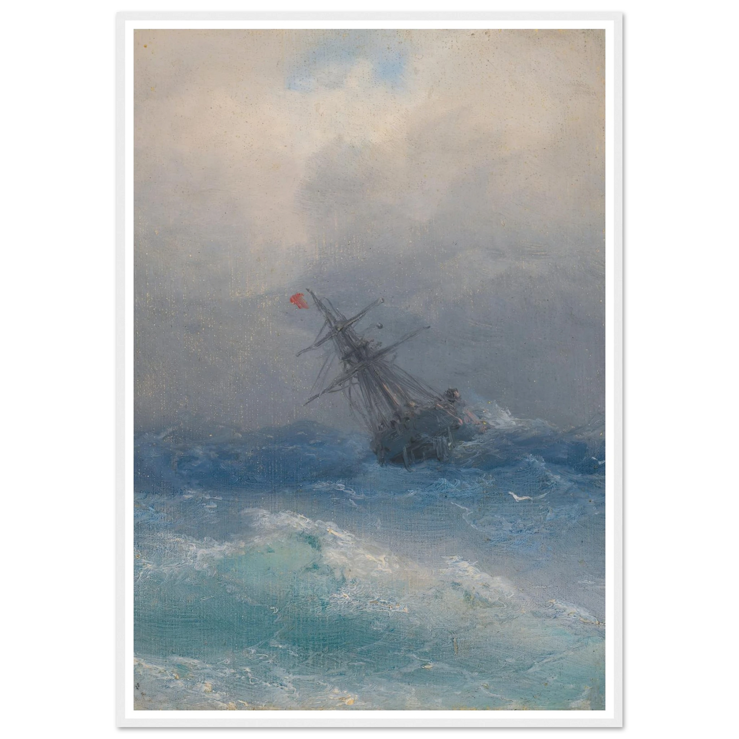 Shipwreck Art Print | Ivan Konstantinovich Aivazovsky-Quipham Collections