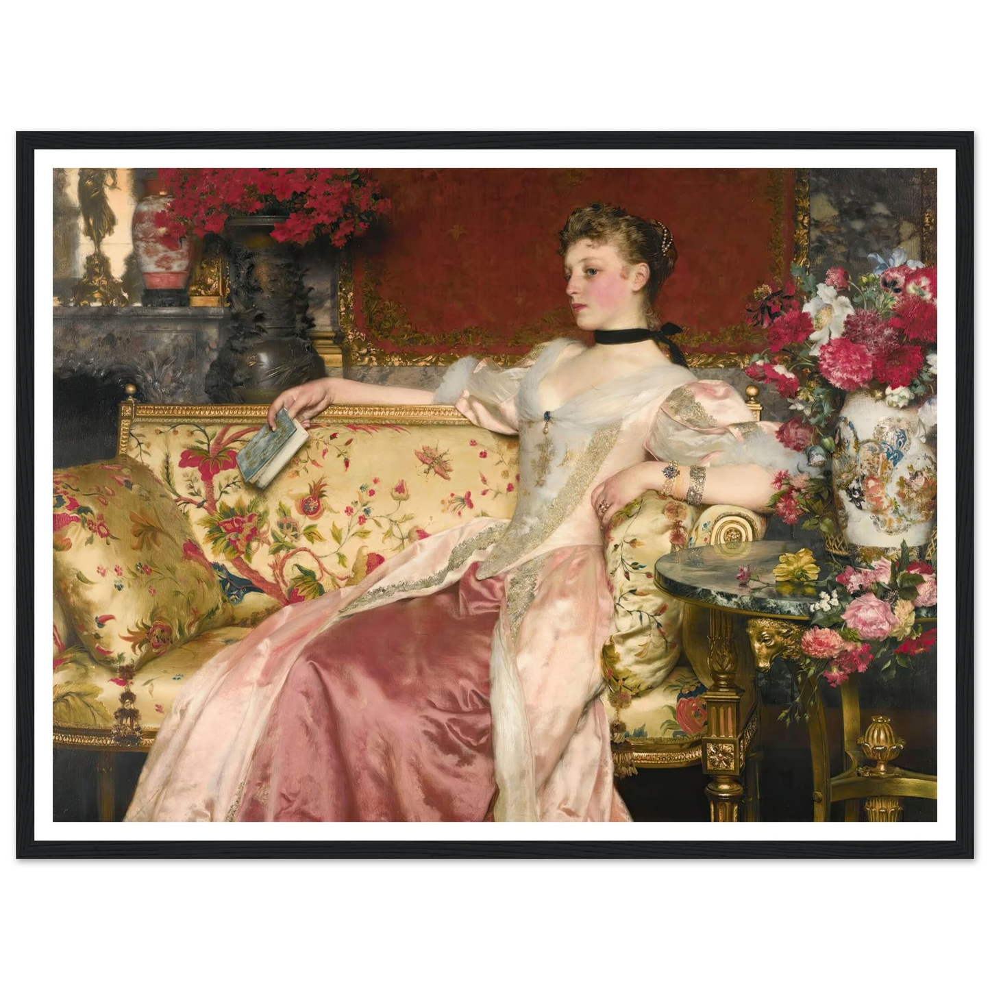 A moment of repose (1890) Art Print | Wladyslaw Czachorski-Quipham Collections