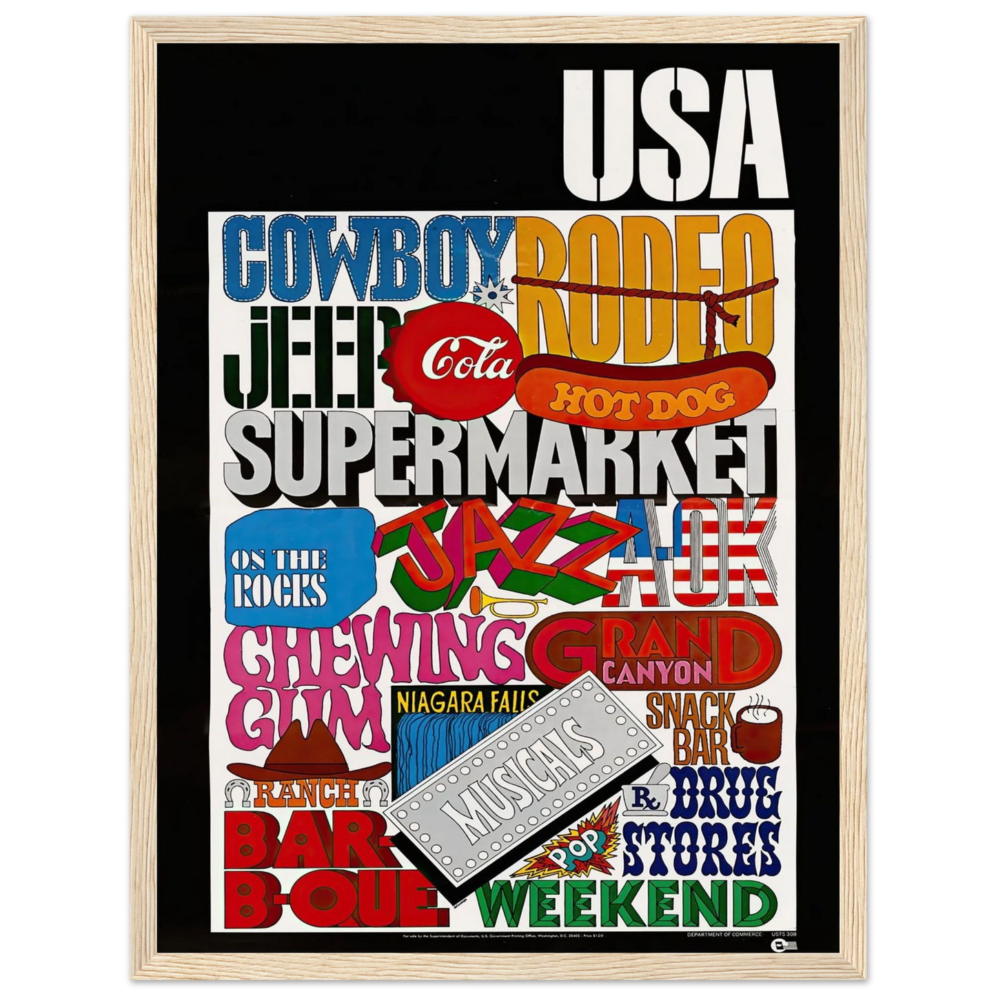 USA Art Print | US Information Agency-Quipham Collections