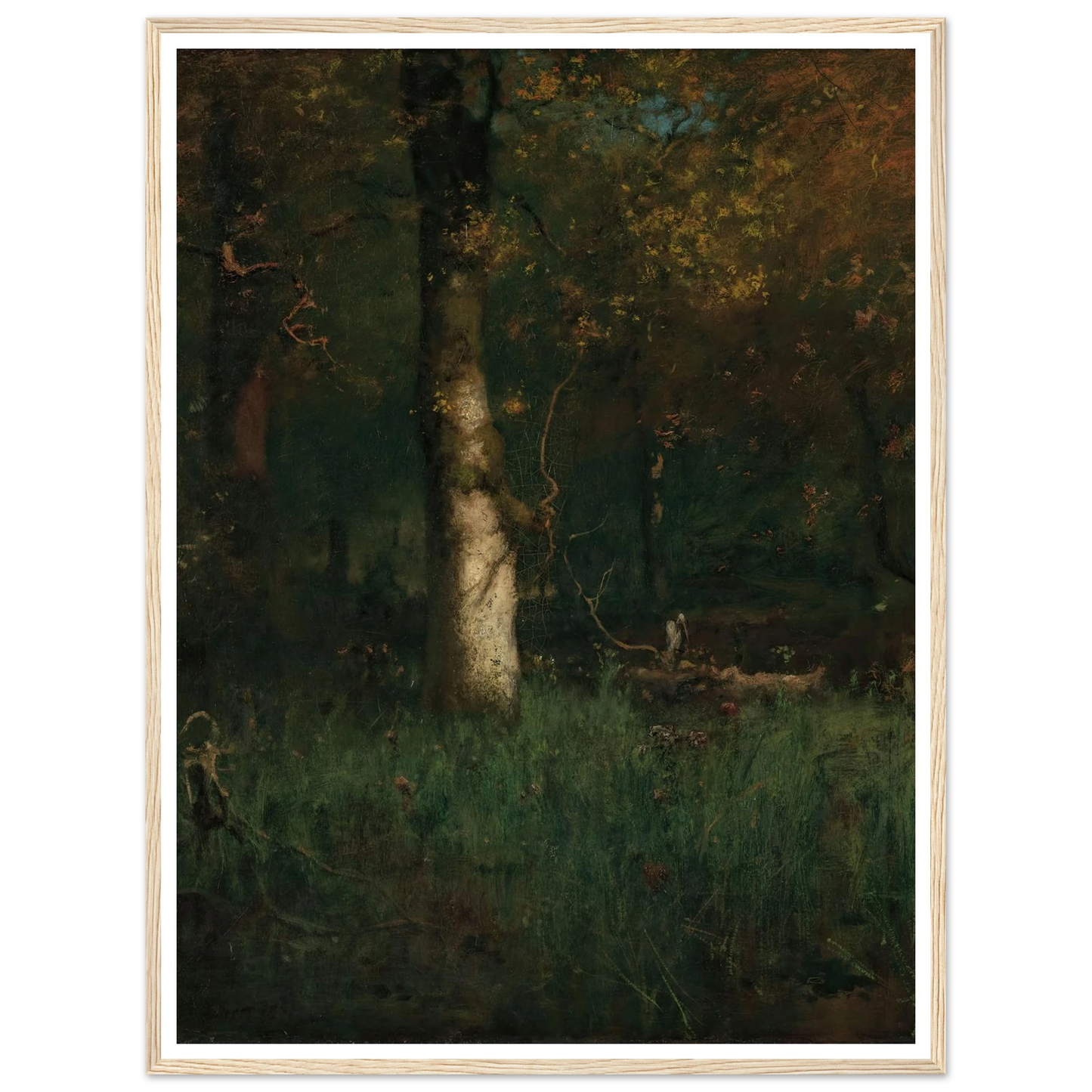 The Home of the Heron (1891) Art Print | George Inness-Quipham Collections