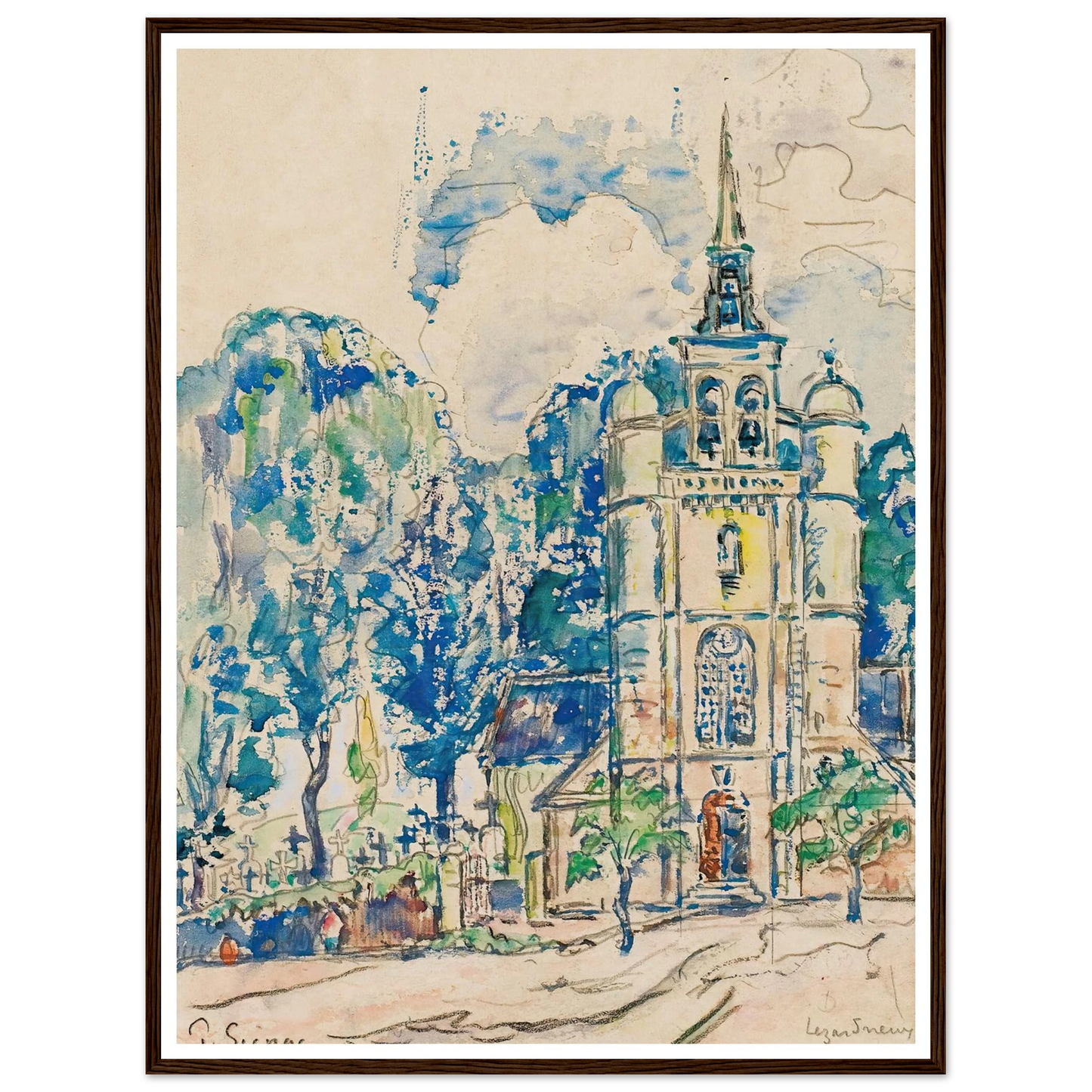Lezardieux Art Print | Paul Signac-Quipham Collections
