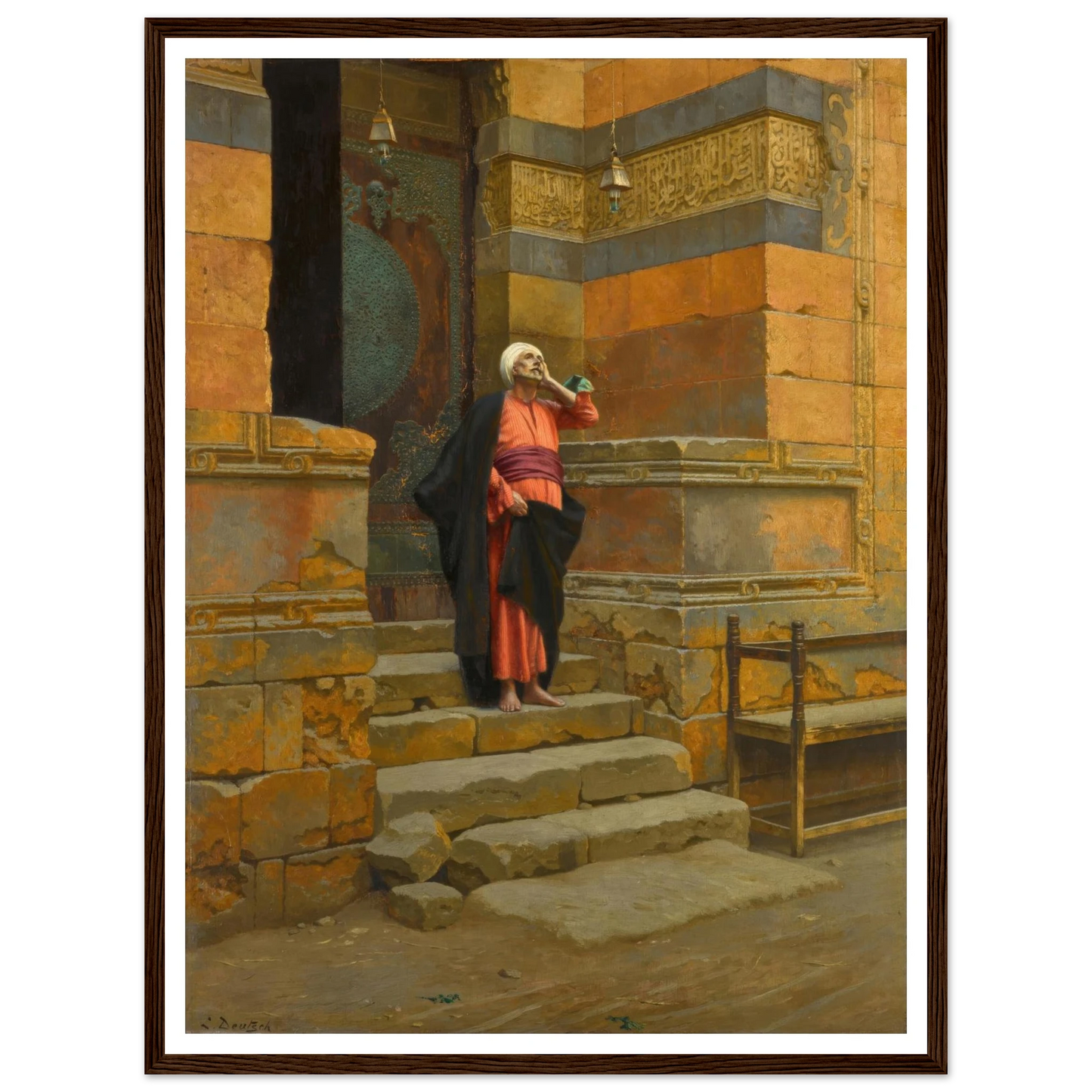 Before the Mosque Art Print | Ludwig Deutsch-Quipham Collections
