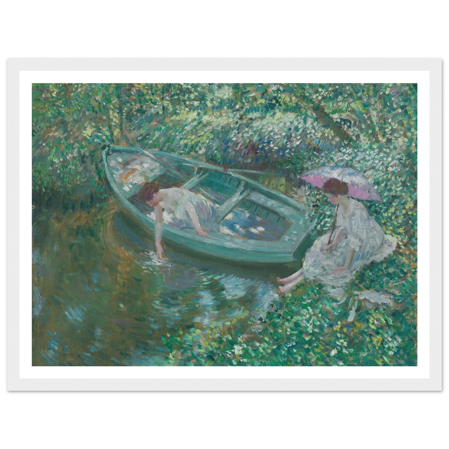 Repose at Noonday (circa 1911) Art Print | Frederick Carl Frieseke-Quipham Collections