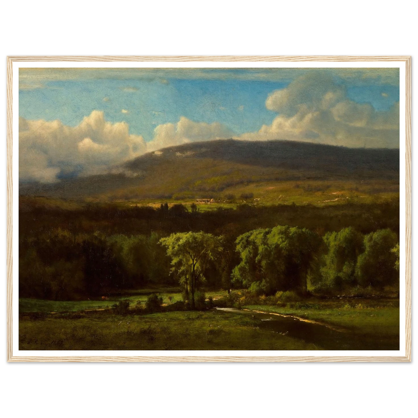 Medway, Massachusetts (1825–1894) Art Print | George Inness-Quipham Collections