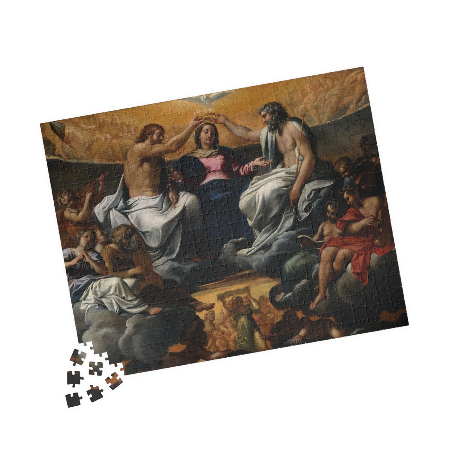 The Coronation of the Virgin Puzzle | Annibale Carracci-Quipham Collections