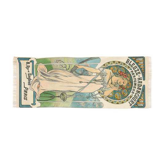 Bleuze-Hadancourt Parfumeur | Alphonse Mucha Scarf – Art Nouveau Scarf-Quipham Collections