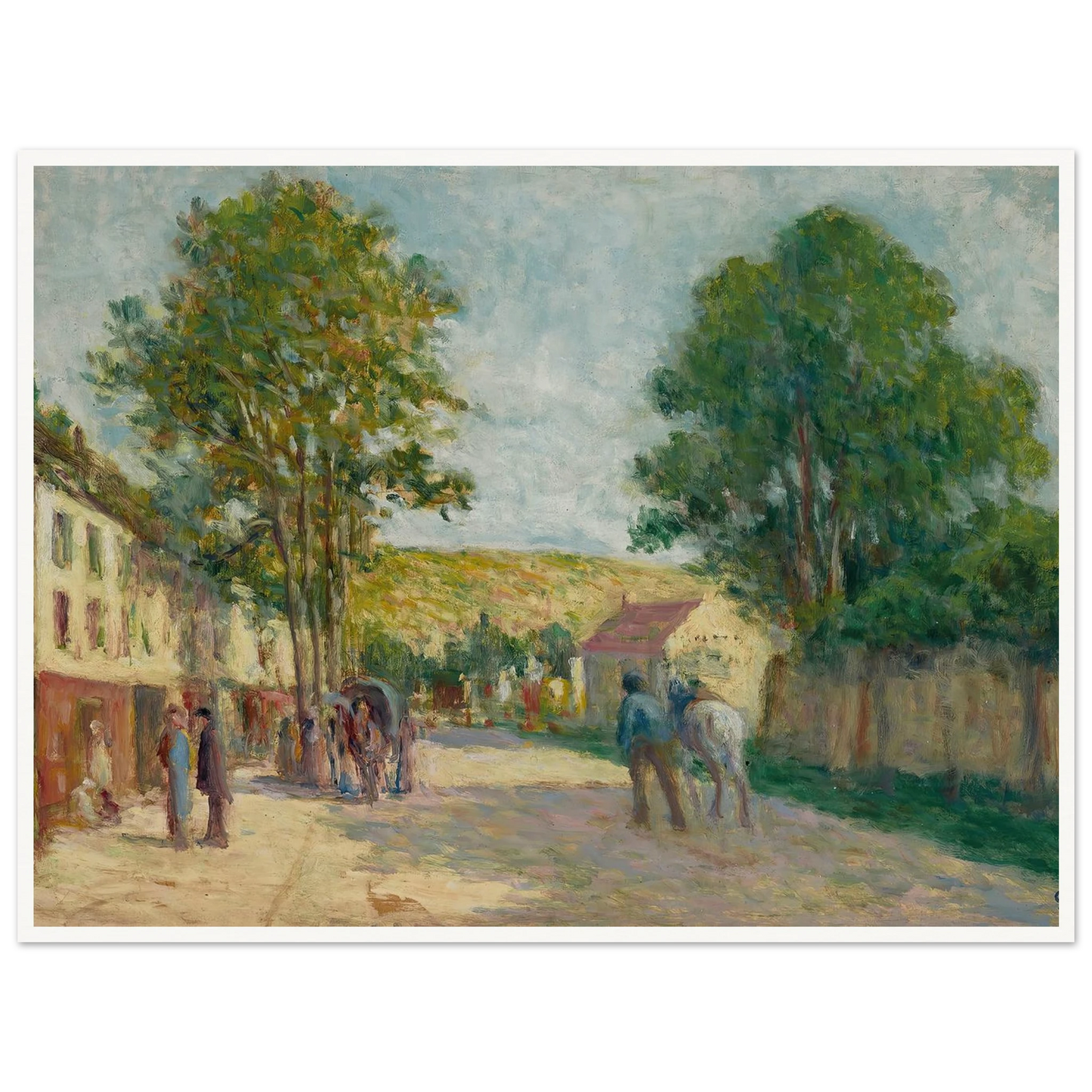 Environs de Paris Art Print | Maximilien Luce-Quipham Collections