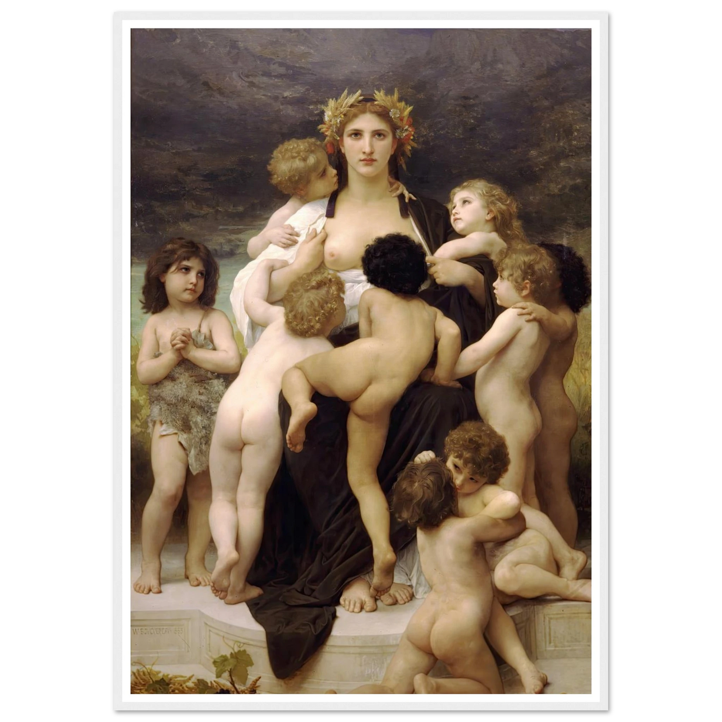 Alma Parens (1883) Art Print | William Bouguereau-Quipham Collections