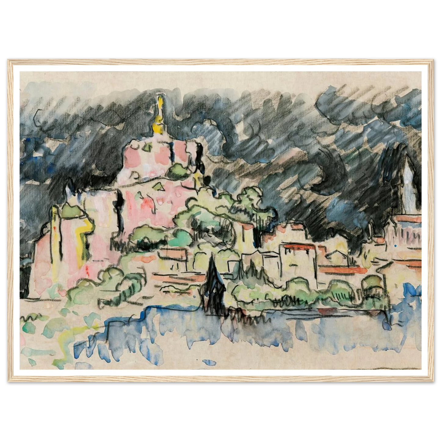 Le Puy-En-Velay, Ciel D’orage Art Print | Paul Signac-Quipham Collections