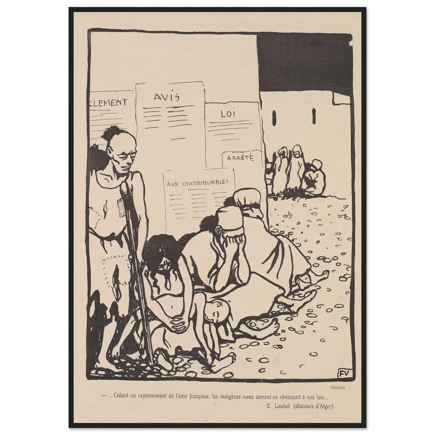 1er mai 1903 Art Print | Felix Vallotton-Quipham Collections
