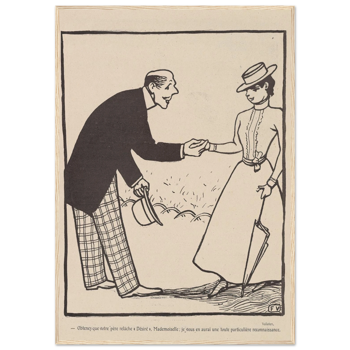 1er août 1903 Art Print | Felix Vallotton-Quipham Collections