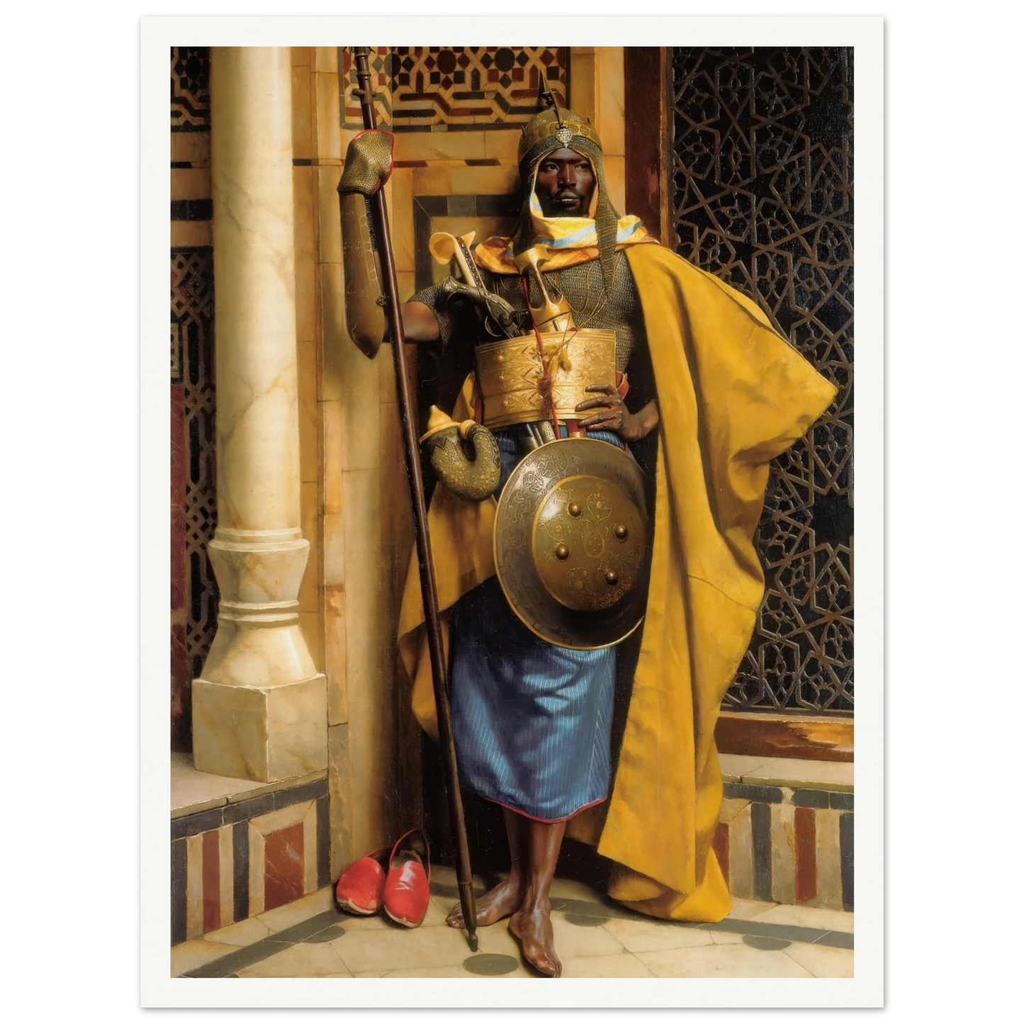 Le Garde Maure Art Print | Ludwig Deutsch-Quipham Collections