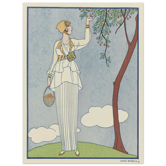 Famous Fashion Houses (1914) Art Print | George Barbier-Quipham Collections