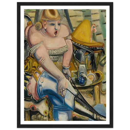 Zirkusdarstellerin, Sich Die Schuhe Bindend (Circus Performer Lacing Her Shoes) ( 1933) Art Print | Paul Kleinschmidt-Quipham Collections