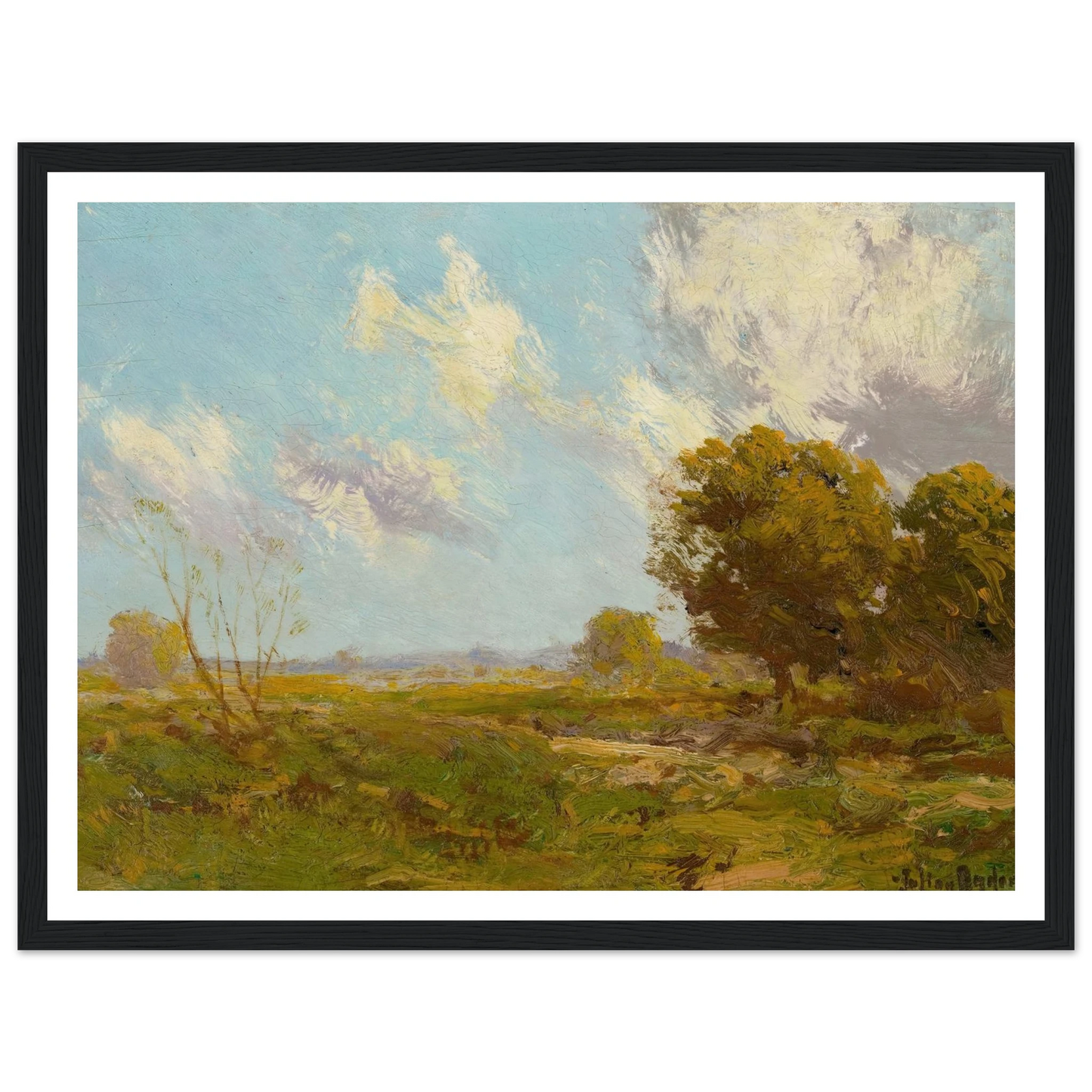 Late Afternoon (1909) Art Print | Julian Onderdonk-Quipham Collections
