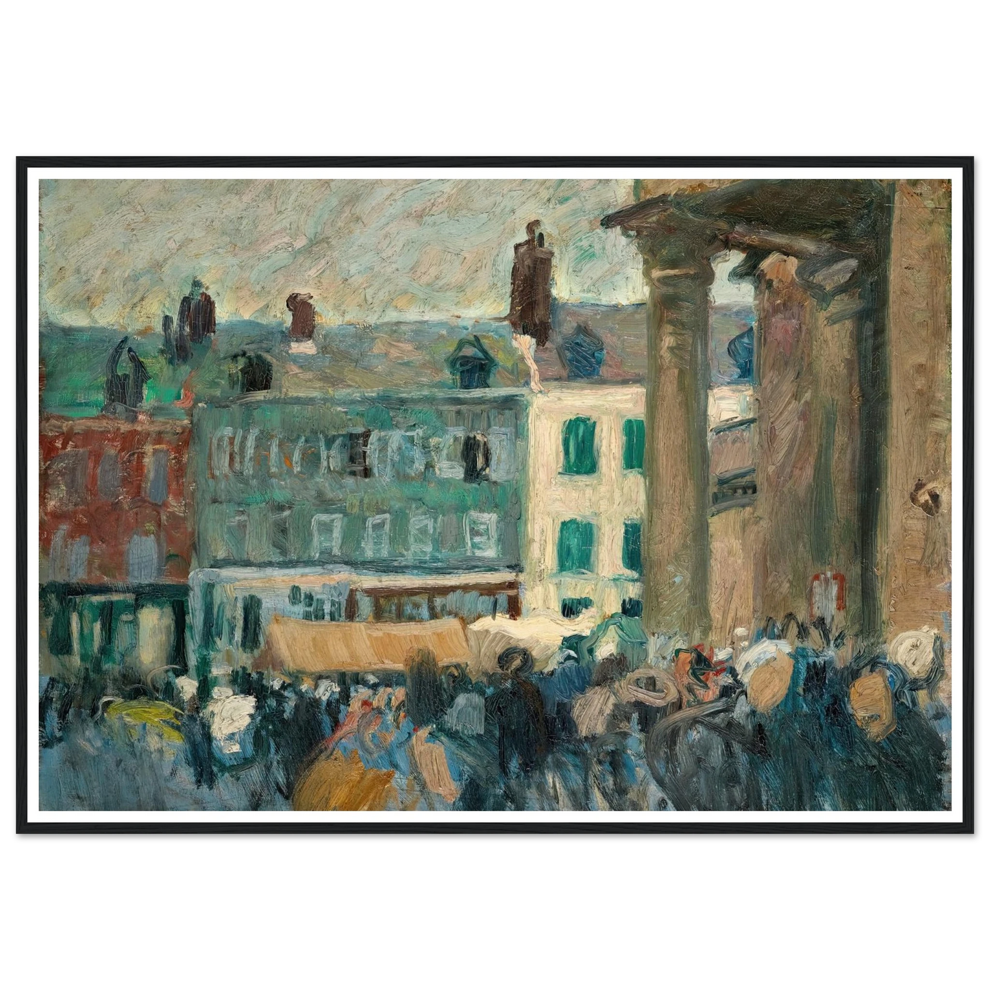 Dans la rue (1901) Art Print | Raoul Dufy-Quipham Collections