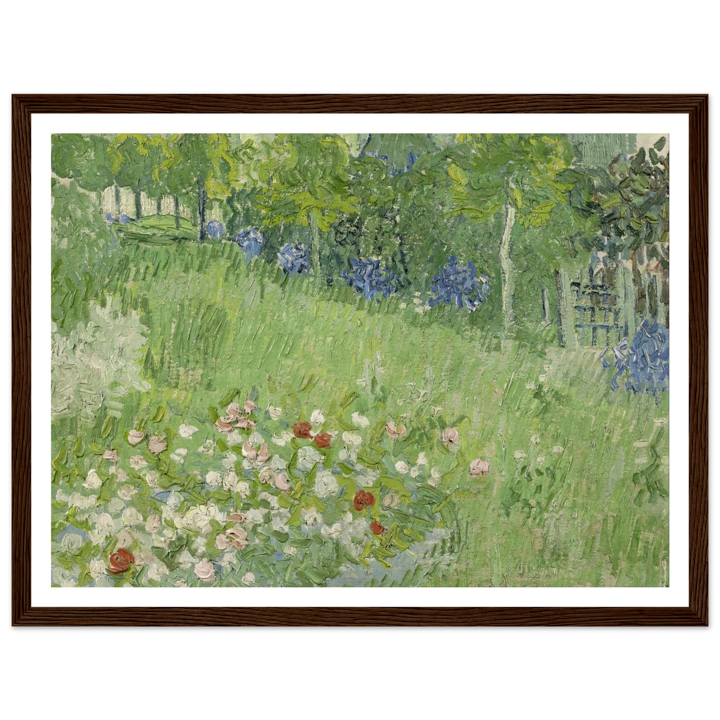 Daubigny’s garden Art Print | Vincent van Gogh-Quipham Collections