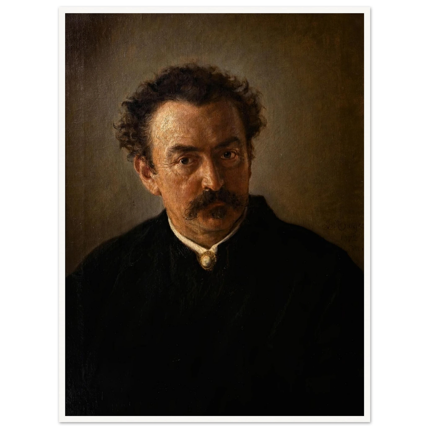 Portrait of Henryk Anastazy Groppler (1872) Art Print | Jan Matejko-Quipham Collections