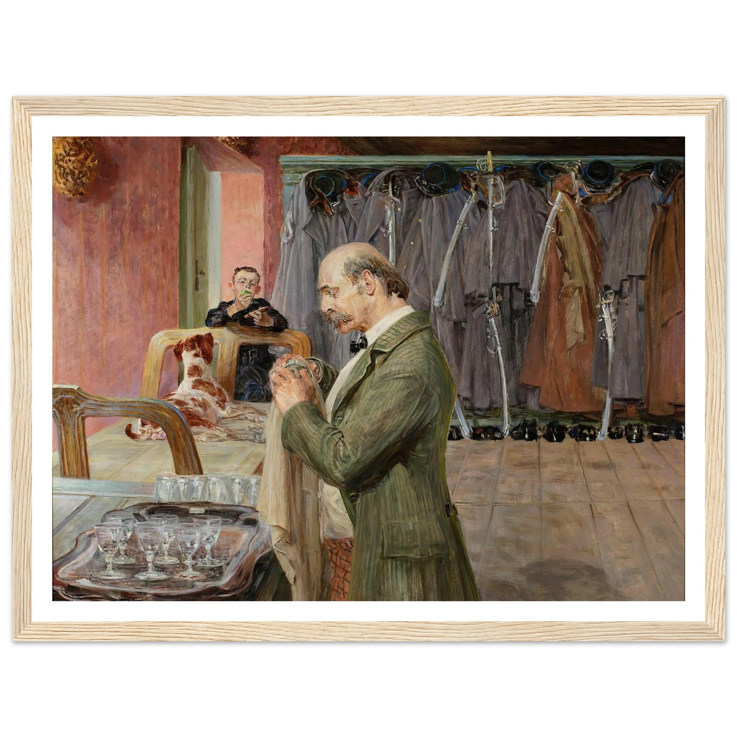 My life – central section of the triptych (1911-1912) Art Print | Jacek Malczewski-Quipham Collections