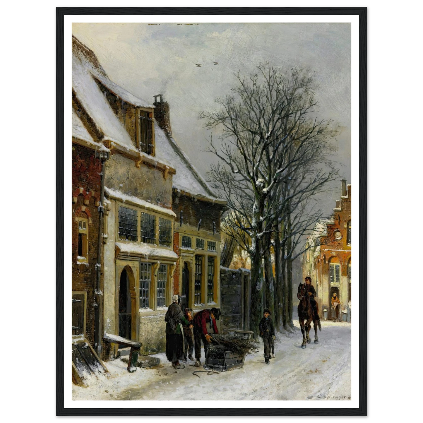 A View Of Haarlem (1890) Art Print | Cornelis Springer-Quipham Collections