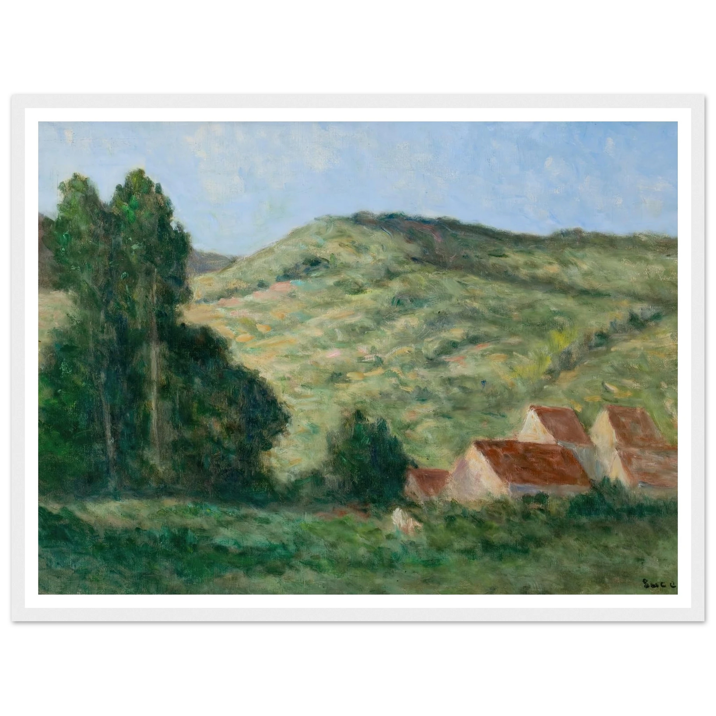 Le Riviere Art Print | Maximilien Luce-Quipham Collections