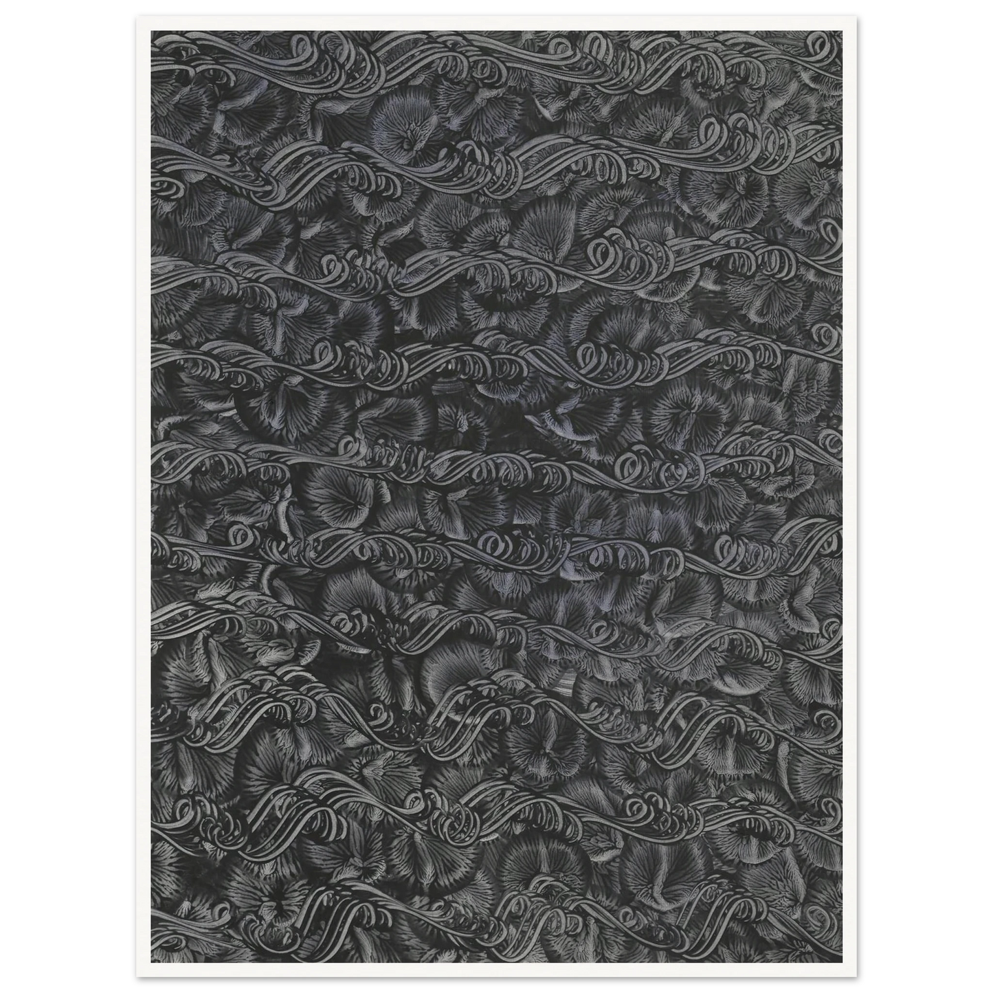 Kleisterpapier mit Verdrängungsdekor (1890 - 1910) Art Print | Anker Kyster-Quipham Collections