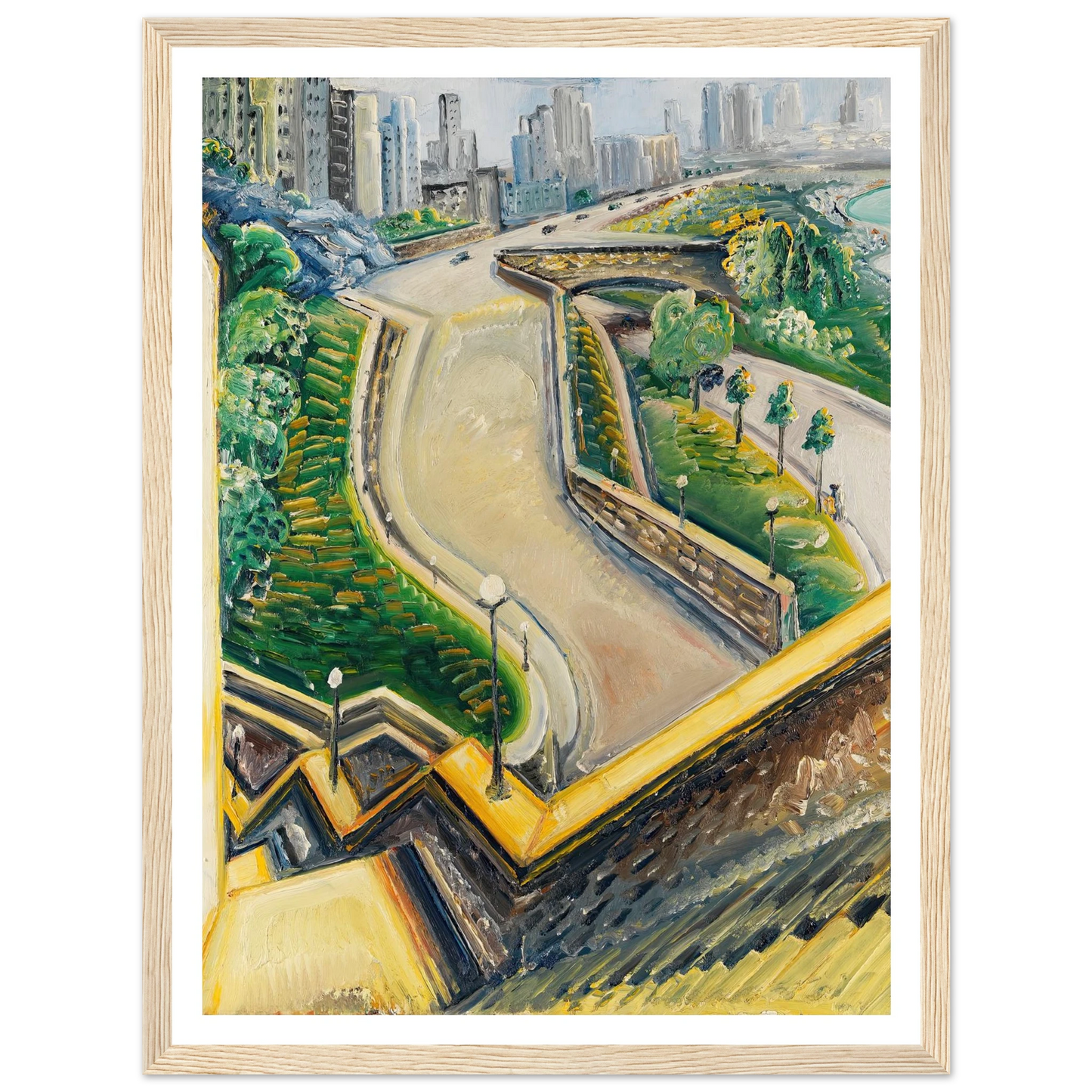 New York Riverside Drive (1934) Art Print | Paul Kleinschmidt-Quipham Collections
