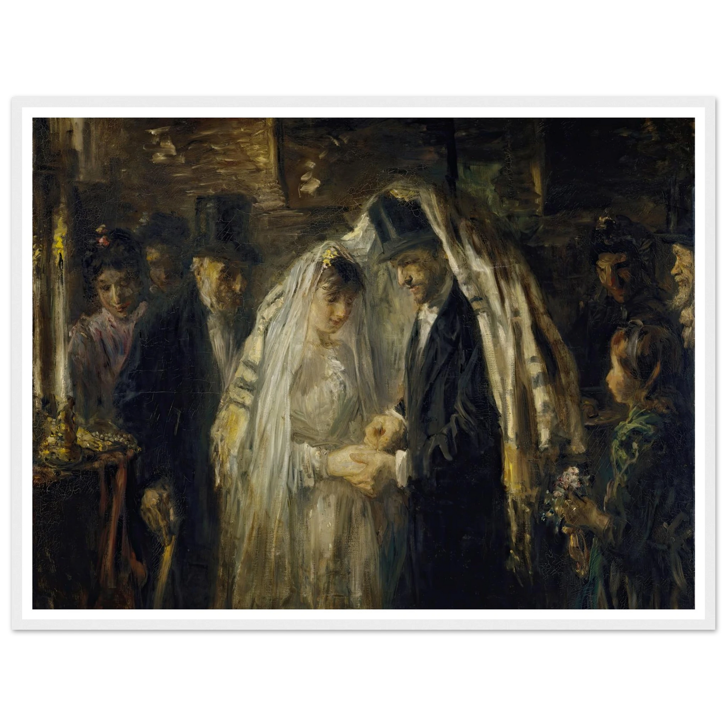 Jewish Wedding (1903) Art Print | Jozef Israels-Quipham Collections
