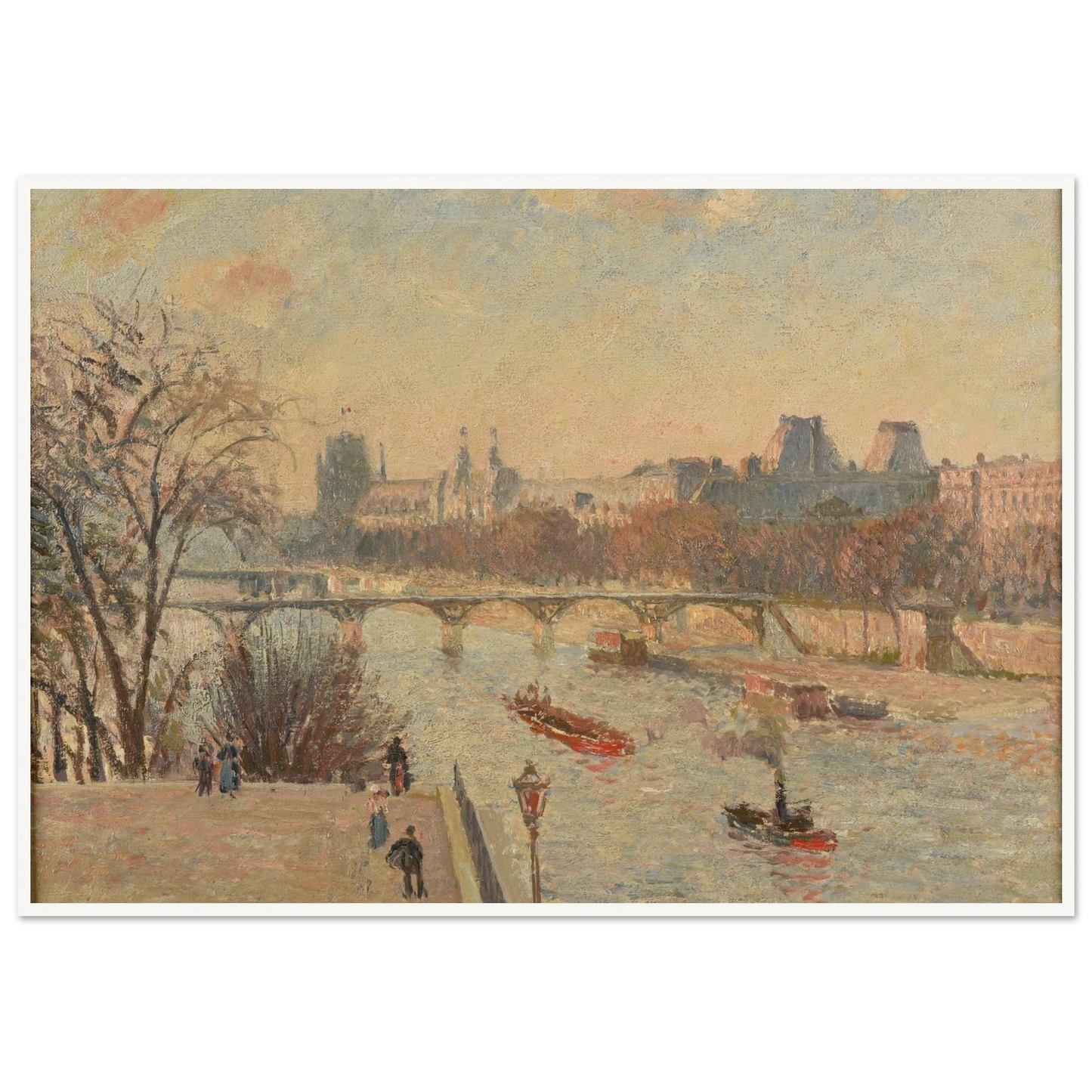Le Louvre (1902) Art Print | Camille Pissarro-Quipham Collections