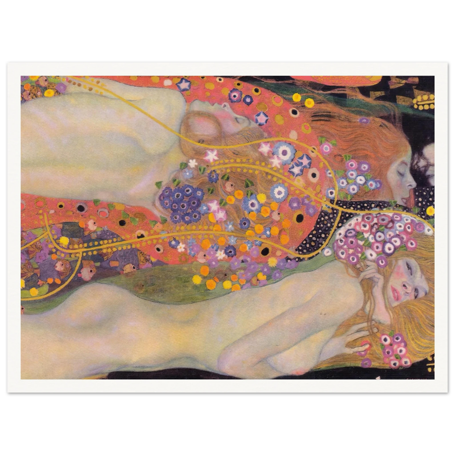 Water Serpents II (1907) Art Print | Gustav Klimt-Quipham Collections