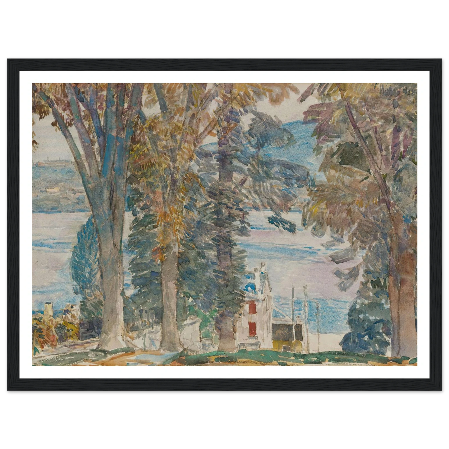 Newburgh, New York (1914) Art Print | Childe Hassam-Quipham Collections