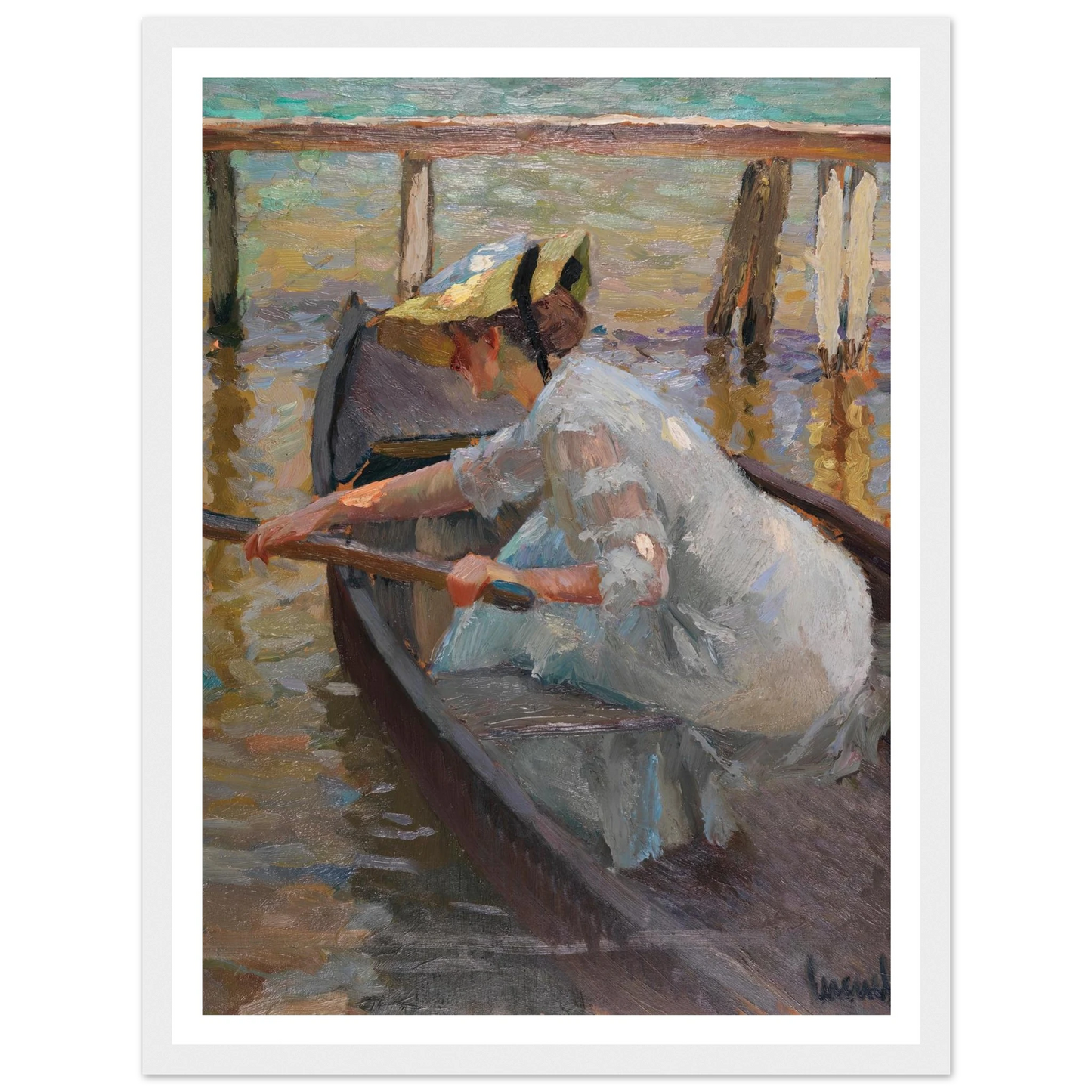 Evening trip (1920) Art Print | Edward Cucue-Quipham Collections