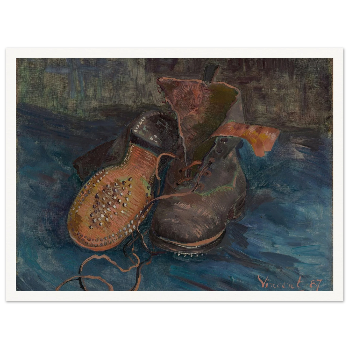 A Pair of Boots (1887) Art Print | Vincent van Gogh-Quipham Collections