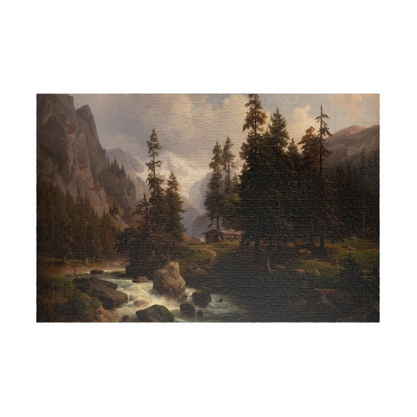 Dale in the High Alps at Gastein Puzzle | August Behrendsen-Quipham Collections