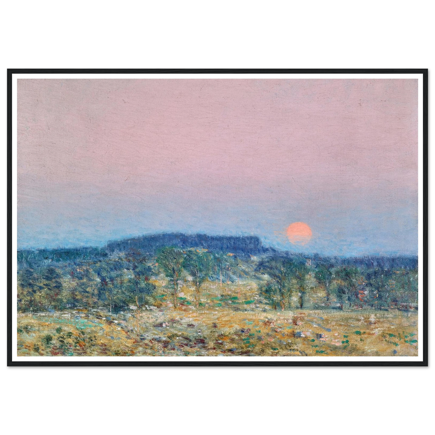 September Moonrise (1900) Art Print | Childe Hassam-Quipham Collections