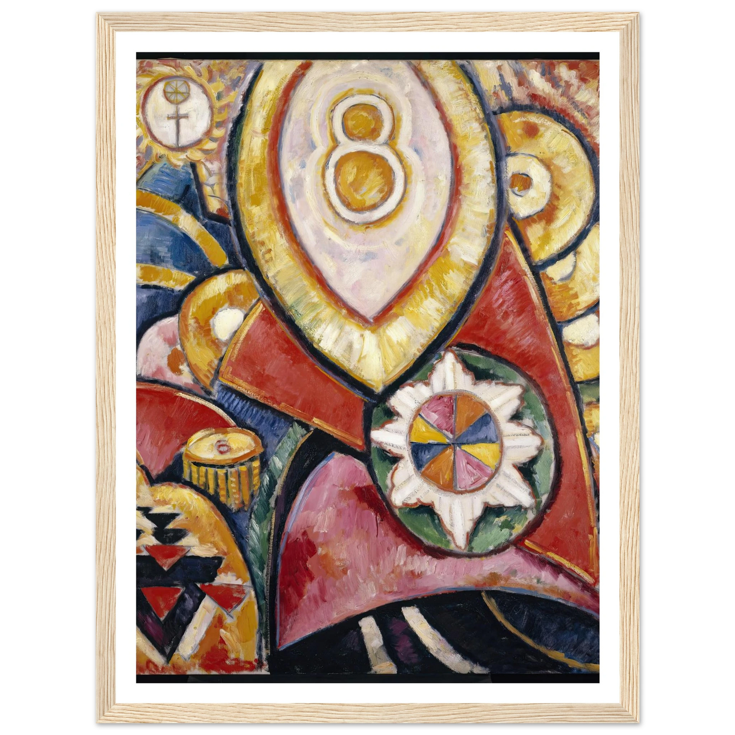 Painting No. 48 (1913) Art Print | Marsden Hartley-Quipham Collections