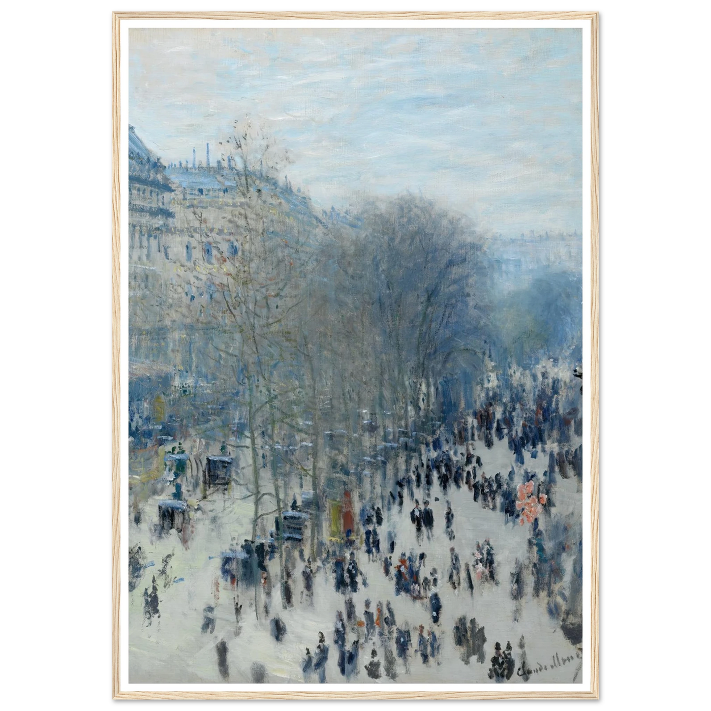 Boulevard des Capucines Art Print | Claude Monet-Quipham Collections