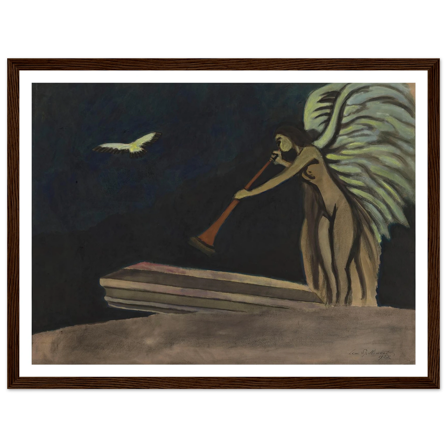 Résurrection (1928) Art Print | Leon Spilliaert-Quipham Collections